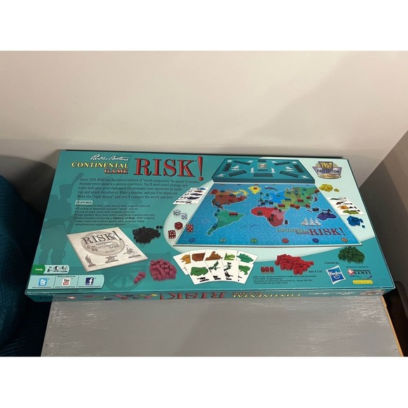 Risk 1959 Edition Reproduction 1st Edition NEW Continental Game Parker Brothers - Picture 4 of 7